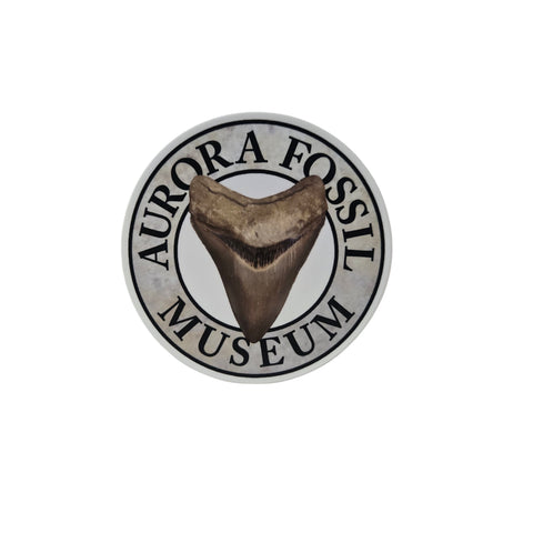 Aurora Fossil Museum Vinyl Logo Sticker