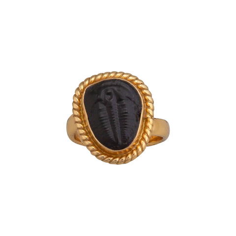 Alchemia Trilobite Rope Adjustable Ring
