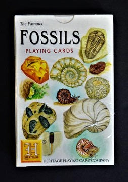 Fossils Playing Cards – Spielkarten Mit Fossilien-Motiven (Standard-Pack)